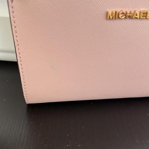 Michael Kors Jet Set double zip wallet phone case wristlet - Picture 9 of 9